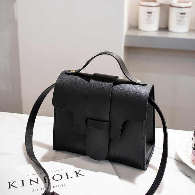 Casual Small Leather Crossbody Bag