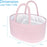 Diaper Caddy Organizer - Cotton Rope Nursery Storage Basket for Baby Essentials, Boys & Girls Shower Gift, Changing Table Organizer