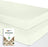 100% Organic Cotton Crib Sheets for Boys or Girls, Set of 2 Fitted Sheets, Cooling & Softest Baby Crib Sheets for Girl, Crib Mattress Sheet or Toddler Bed Sheets, Percale (Green)