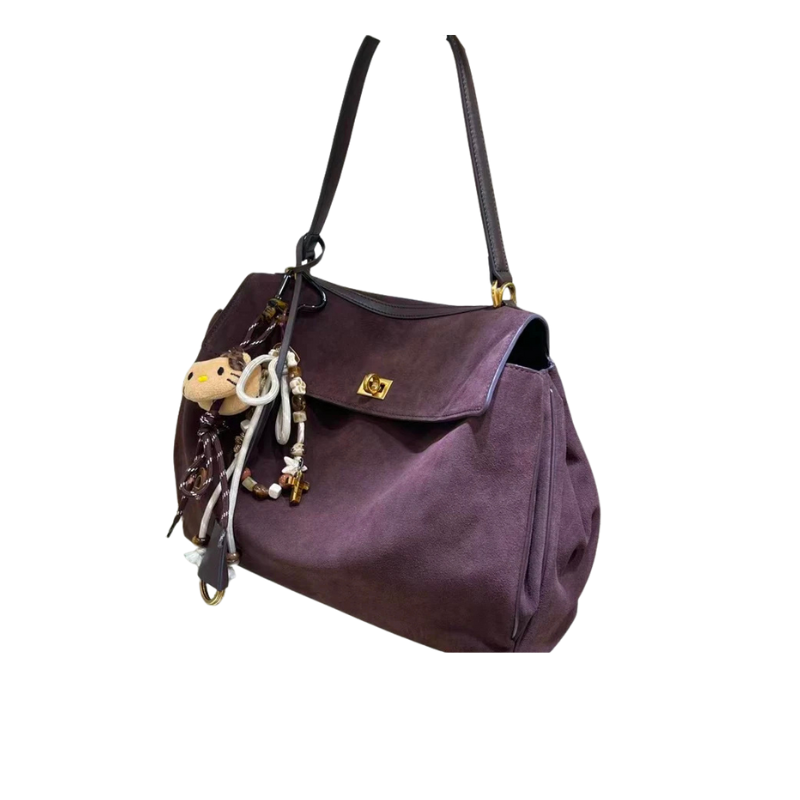 New Frosted Cowhide Handbag