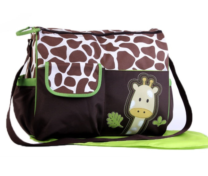 Zebra Print Baby Diaper Bag