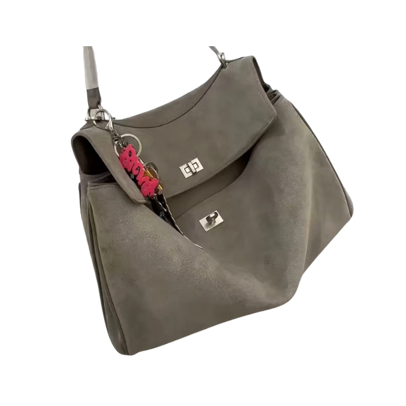 New Frosted Cowhide Handbag