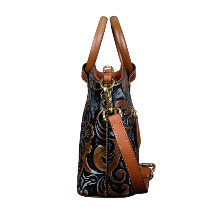 Embossed Handbag