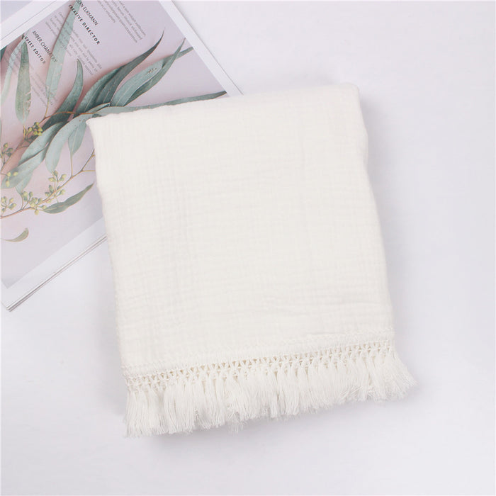 Children’s Cotton Tassel Blanket