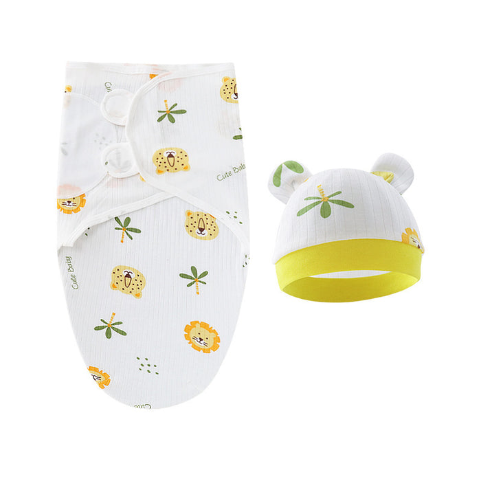 Newborn Cotton Swaddle Set