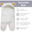 -Cute Bear Organic Newborn Swaddle Wrap-Gender Neutral Soft Baby Blanket, Newborn Baby Registry Gift (Golden Brown, 0-3M)