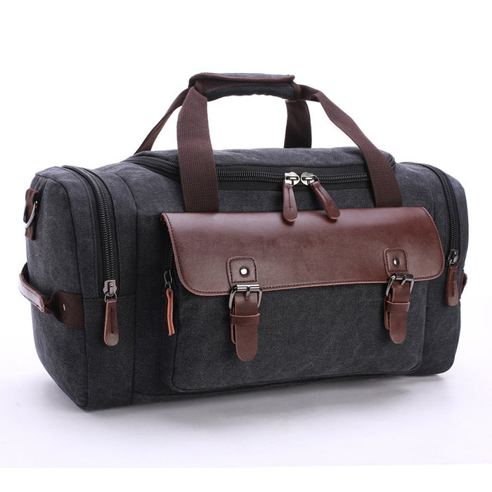 Khaki  Weekender Canvas Duffel