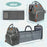 Diaper Bag Backpack With Changing Station, Baby Diaper Bags, Baby Shower Gifts, Multifunctional Diaper Backpack, Pacifier Case, Large Capacity, Grey, As Halloween, Chrismas Gift
