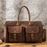 Retro Crazy Horse Leather Travel Bag