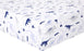 3 Piece Baby Crib Bedding Set, Dinosaur Standard Size Crib Set, Nursery Bedding for Boys, Crib Sheet, Comforter, Crib Skirt, 28" X 52", Blue/Grey