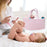 Diaper Caddy Organizer - Cotton Rope Nursery Storage Basket for Baby Essentials, Boys & Girls Shower Gift, Changing Table Organizer