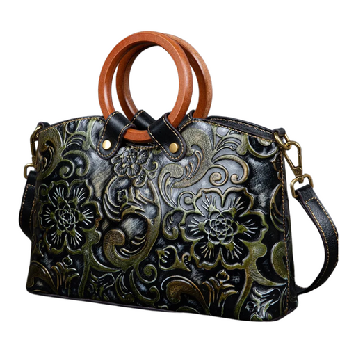 Embossed Handbag