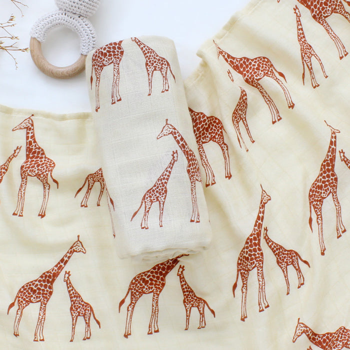 Bamboo Cotton Baby Swaddle Blanket
