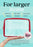 Clear Makeup Bag Zipper Pouch, Transparent Cosmetic Case Organizer, TSA Approved Travel Toiletry Case, Travel Accessories Essentials Makeup Tote for Women, Large Cute Make up Bag for Purse - Ruby