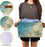 Storage Basket Tropical Sea Beach Starfish Seashell Storage Cube Box Durable Canvas Collapsible Toy Basket Organizer Bin with Handles for Shelf Closet Bedroom Home Office