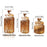 3-Piece Glass Food Storage Jars Set
