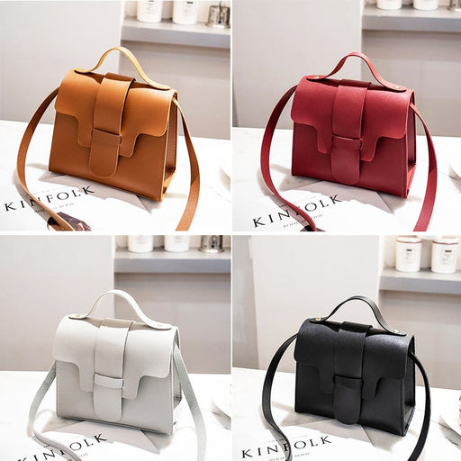 Casual Small Leather Crossbody Bag