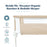 beside Me Side Dreamer Organic Infant Bassinet, Organic Oat Color