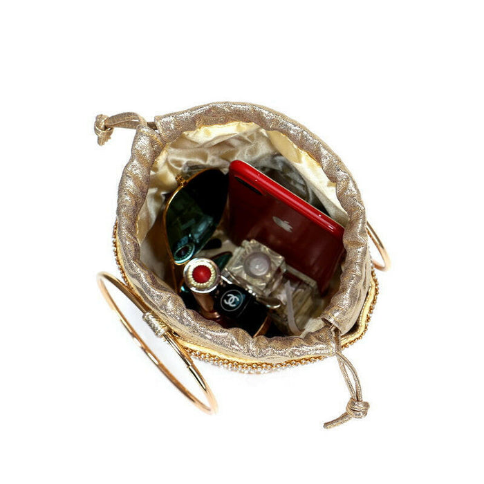 Diamond-Studded  Luxury Banquet Bag Hand Clutch Evening Bag