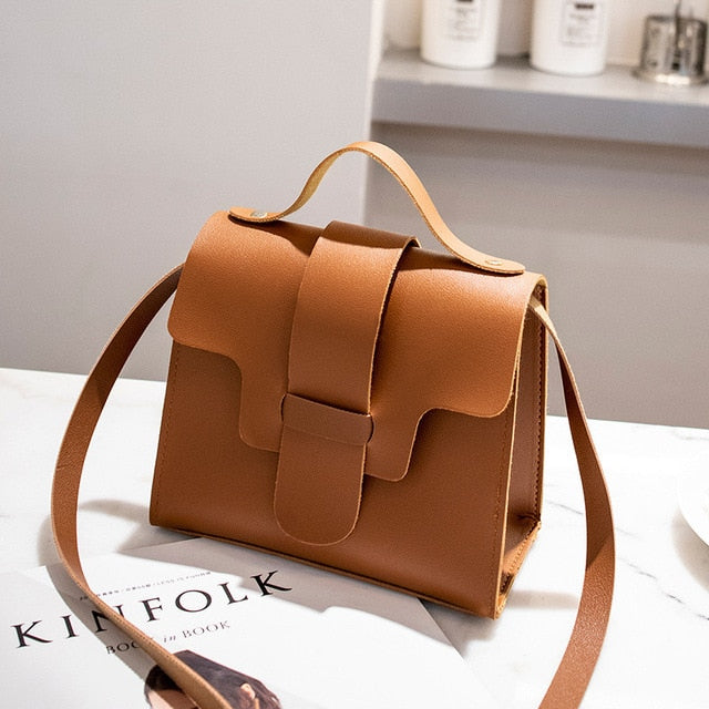 Casual Small Leather Crossbody Bag