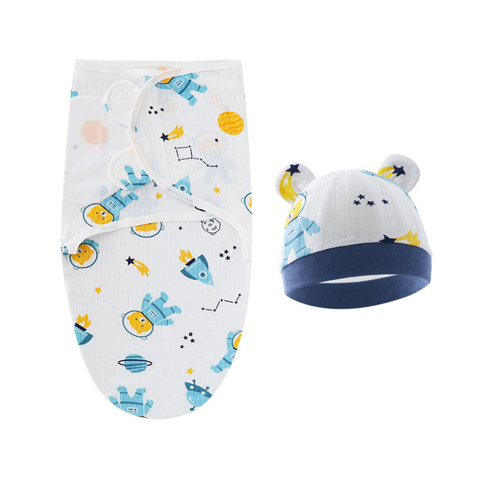 Newborn Cotton Swaddle Set