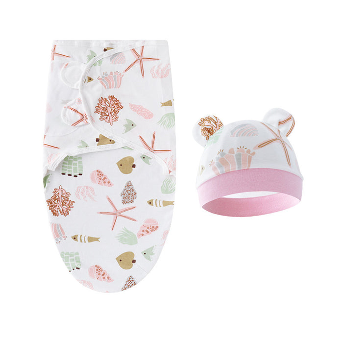 Newborn Cotton Swaddle Set