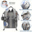 Lamroro Diaper Bag Backpack, Baby Diaper Bags, Multifunctional Travel Diaper Backpack for Baby Boy & Girls, with Portable Diaper Pad, Stroller Straps, Pacifier Case, Toy Rack, and Mosquito Net. Baby Registry Search, Newborn E
