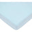 100% Natural Cotton Fitted Crib Sheet 52" X 28" - Soft, Breathable, Hypoallergenic & Gentle Toddler Bed Sheet, Blue, Neutral for Boys & Girls