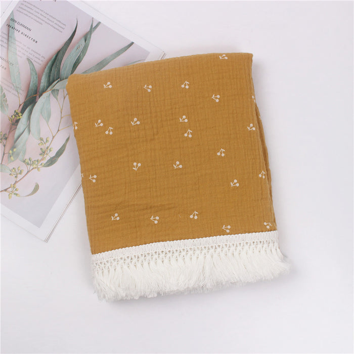 Children’s Cotton Tassel Blanket