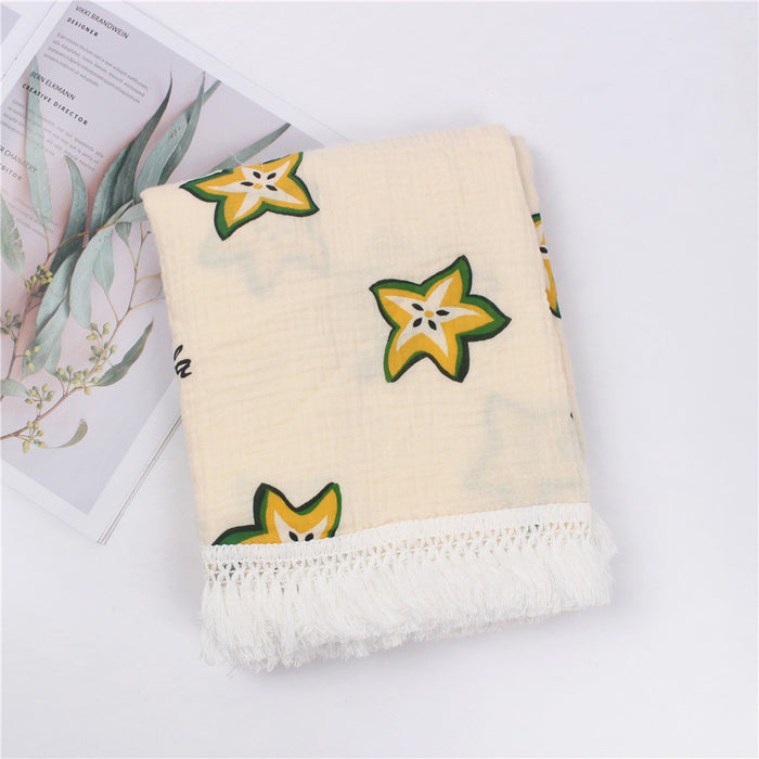 Children’s Cotton Tassel Blanket