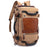 KAKA Vintage Canvas Travel Backpack