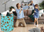 Round Laundry Hamper Storage Basket Laundry Organizer Hamper Storage Bins Clothes and Toys Box Nursery Hamper Gift Basket for Kids with Handles