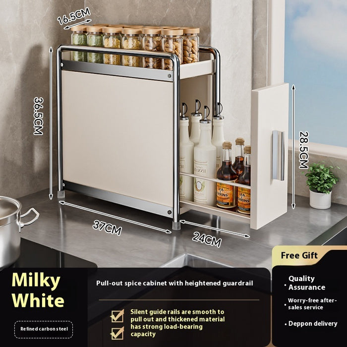 Pull-Out Multi-Layer Kitchen Storage Rack