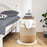 105L Extra Large Woven Laundry Hamper Basket with Heavy Duty Cotton Rope Handles for Clothes and Toys in Bedroom, Nursery Room, Bathroom