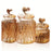 3-Piece Glass Food Storage Jars Set