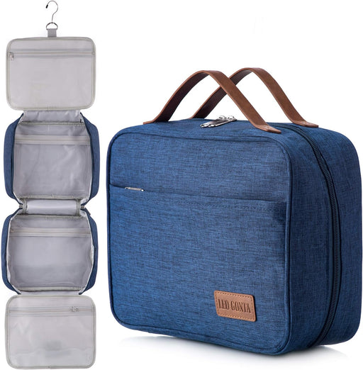 Premium Travel Toiletry Bag for Women, TSA Approved Hanging Toiletry Bag for Men, Makeup Bag, Travel Makeup Bag, Cosmetic Bag, Makeup Organizer Bag, Makeup Travel Bag for Toiletries