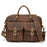 Retro Crazy Horse Leather Travel Bag