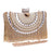 Rhinestones Tassel Clutch Diamonds Beaded Metal Evening Bags Chain Shoulder Messenger Purse Evening Bags For Wedding Bag