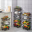 Foldable Multi-Layer Kitchen Storage Rack