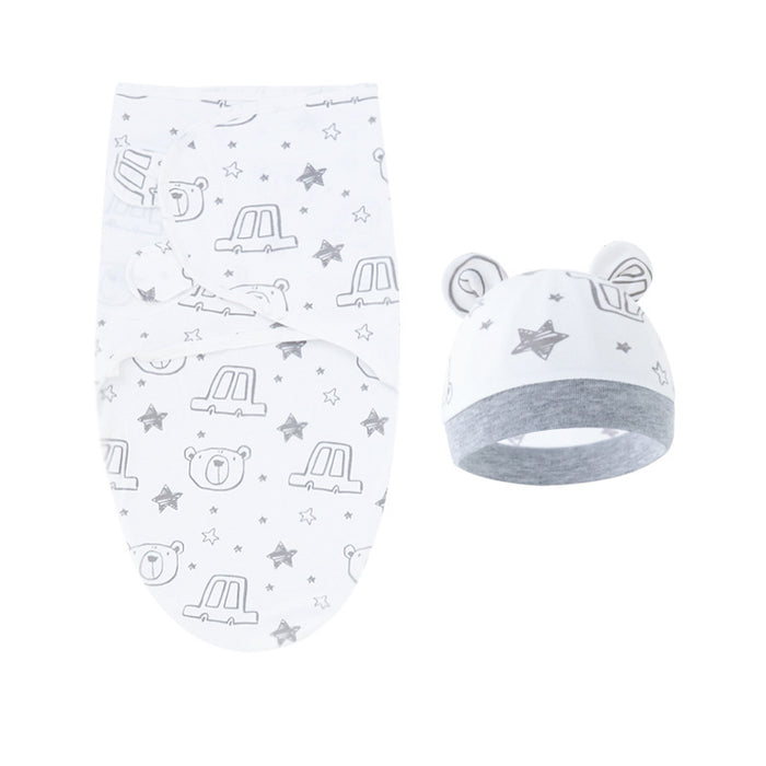 Newborn Cotton Swaddle Set