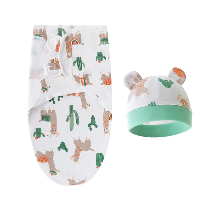 Newborn Cotton Swaddle Set