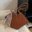 Large capacity niche fashion shoulder bag