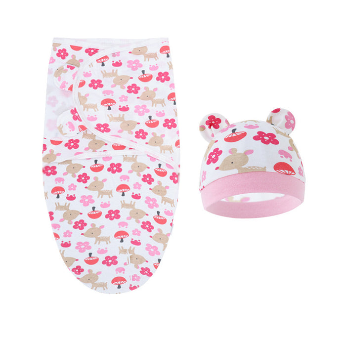 Newborn Cotton Swaddle Set