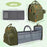 Diaper Bag Backpack With Changing Station - Baby Diaper Bags - Multifunctional Diaper Backpack, Pacifier Case, Large Capacity, Green - For New Parents - Suitable for Everyday Use & Travel - Perfect Gift for Baby Shower, Hallo
