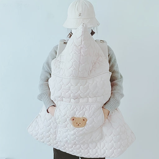 Wearable Heart Quilted Baby Blanket
