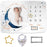 Luka & Lily Baby Milestone Blanket - Ultra Soft Fleece Monthly Milestone Blanket for Baby Girl and Boy - Perfect for Baby'S First Year Growth Chart - Monthly Baby Milestone - Elephant Moon - 60"X40"