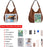 Hobo Bags for Women Faux Leather Shoulder Bag Large Crossbody Bags with 2 Compartments