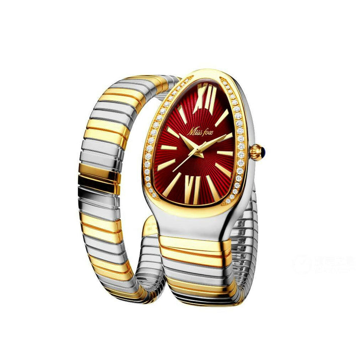 Women's Watches Snake Shape Luxury Wrist Watch
