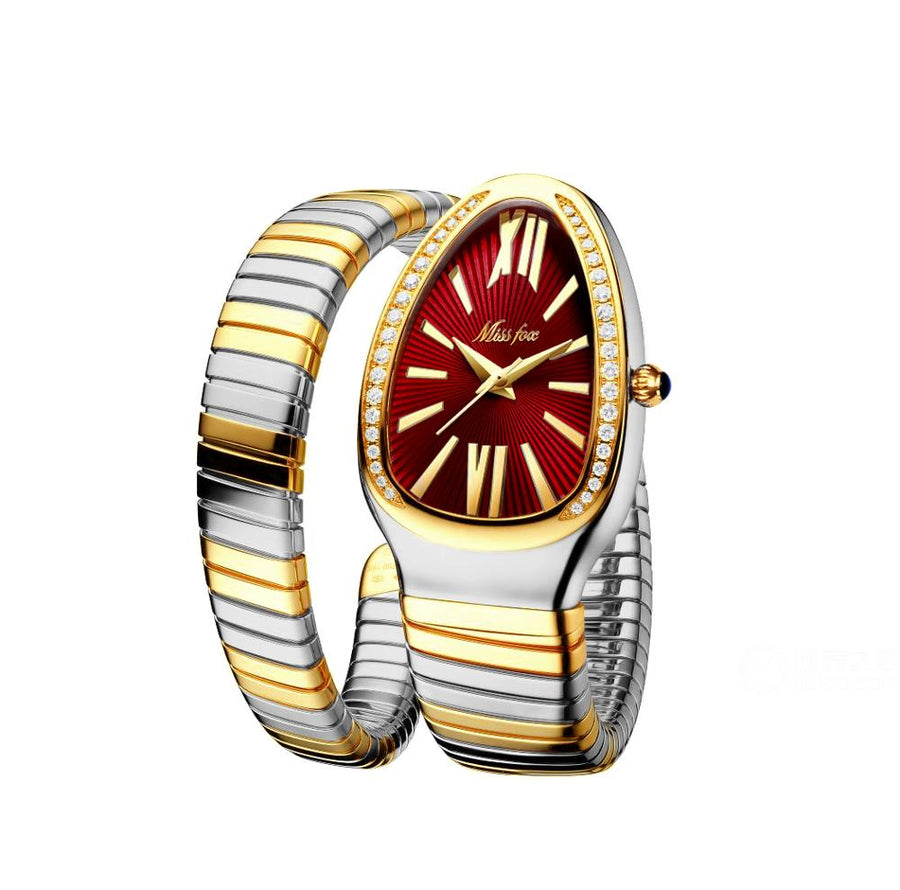 Women's Watches Snake Shape Luxury Wrist Watch