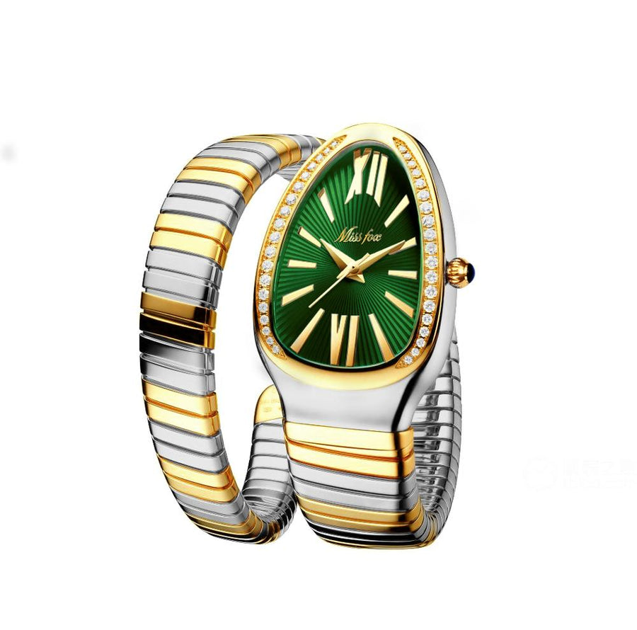Women's Watches Snake Shape Luxury Wrist Watch